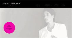 Desktop Screenshot of bettinaschoenbach.com
