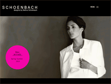 Tablet Screenshot of bettinaschoenbach.com